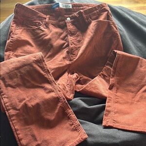 Old Navy Women's Boot Cut Pants in Rust